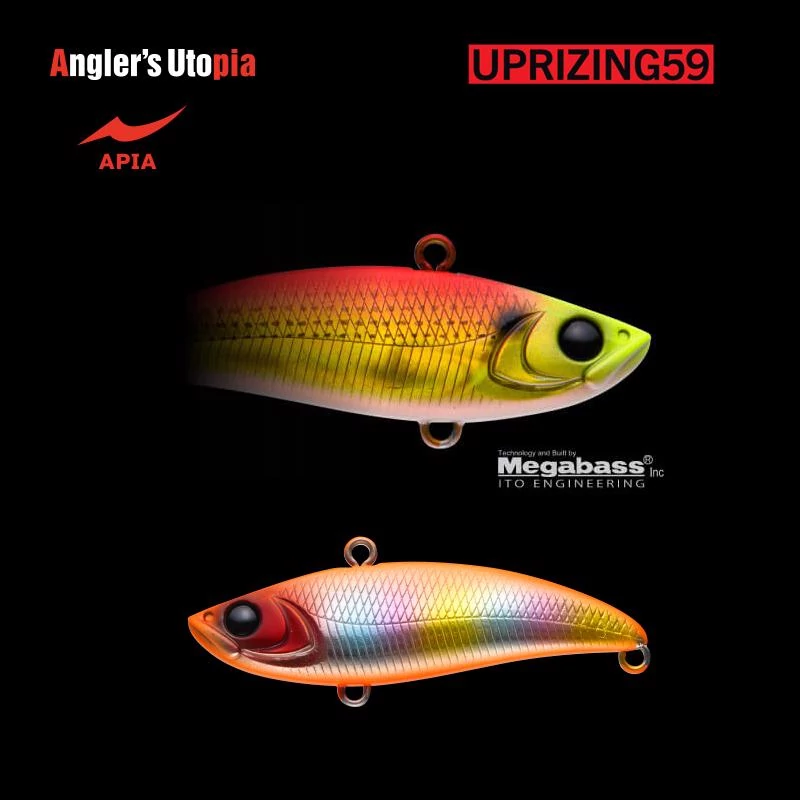 APIA UPRIZING 59 12gr 59mm 04 Orange Silver Candy wobbler