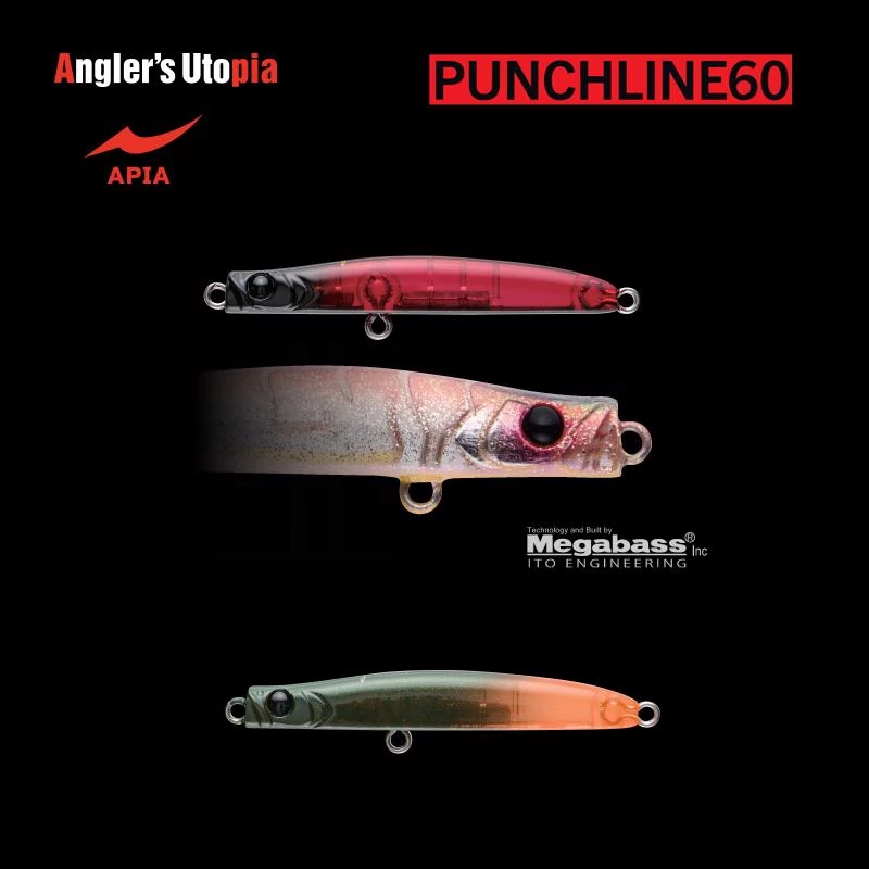 APIA PUNCH LINE 60 5gr 60mm 101 MURAOKA Bachi wobbler