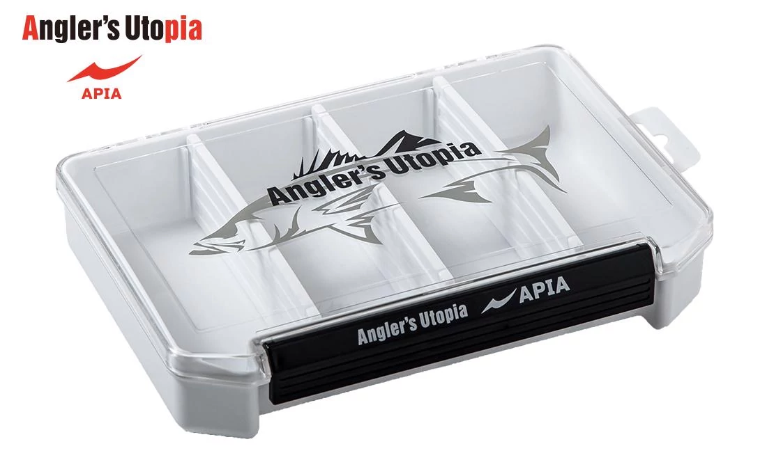 Apia Lock on the Top Lure Box 205x145x40mm White csalisdoboz