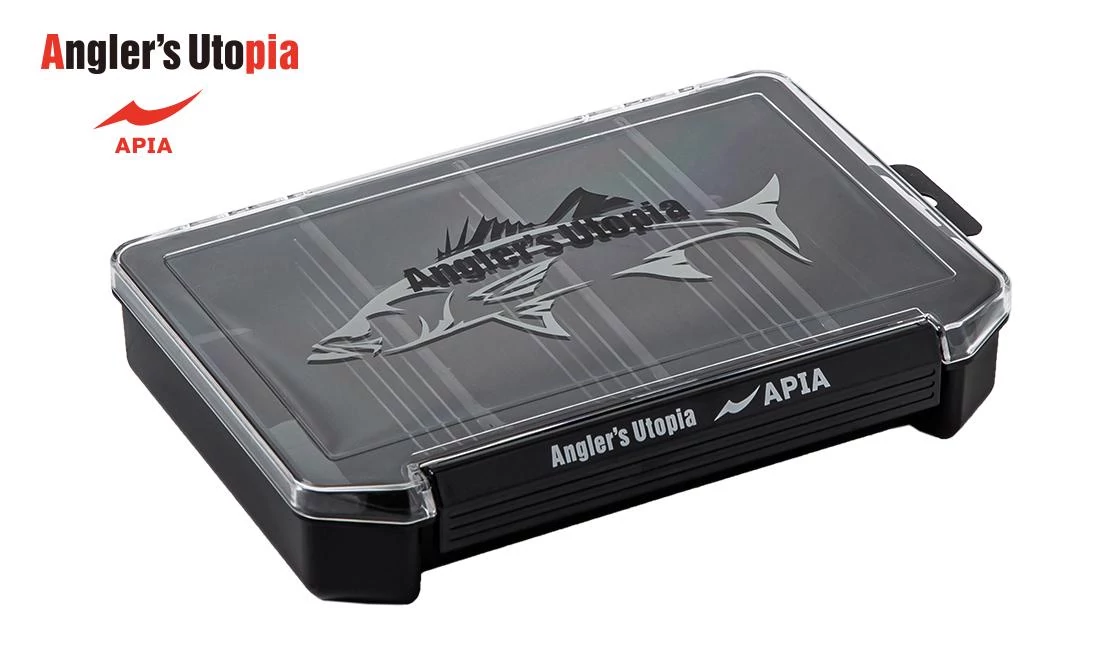 Apia Lock on the Top Lure Box 205x145x40mm Black csalisdoboz
