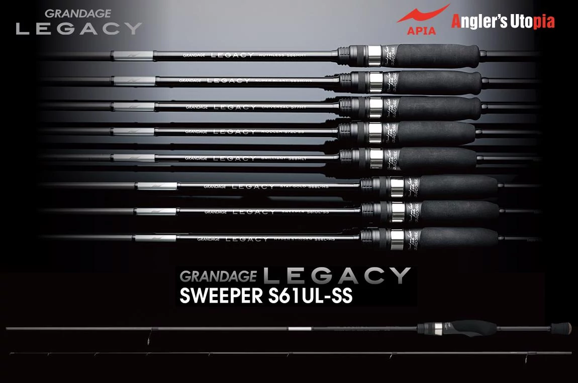 Apia Grandage Legacy SWEEPER S61UL-SS 1.85m 0.2-4gr pergető bot