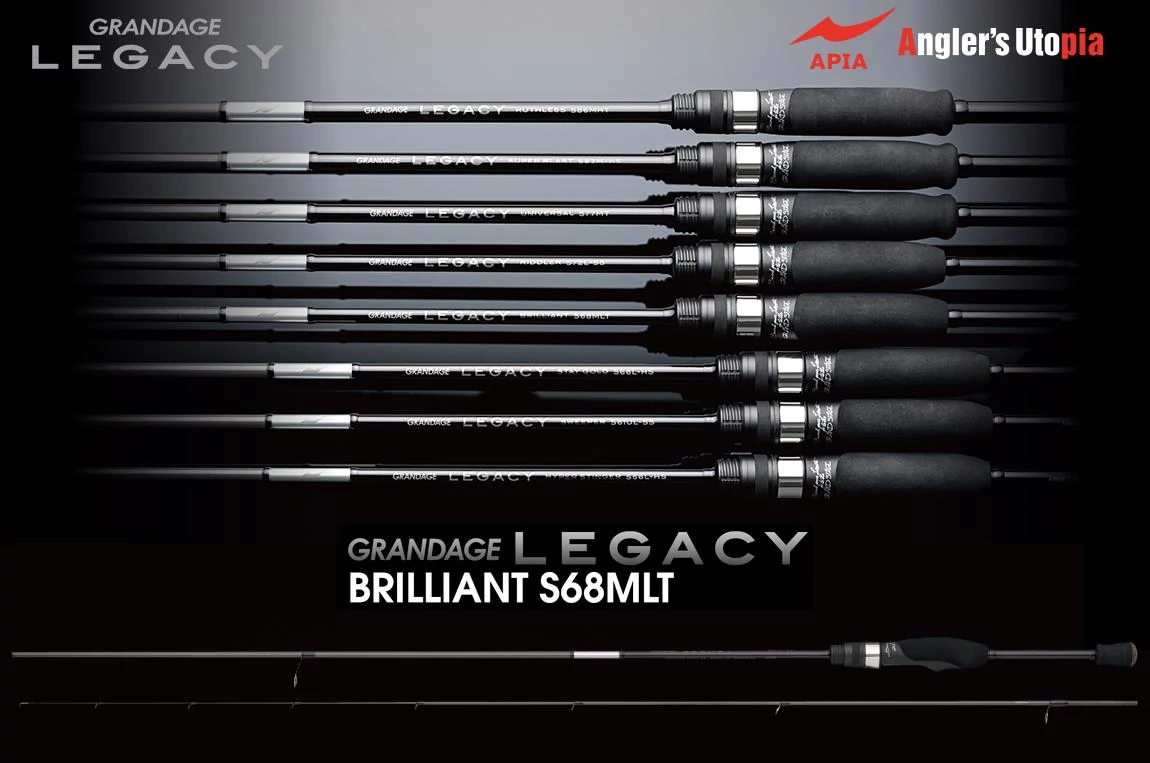 Apia Grandage Legacy BRILLIANT S68MLT 2.03m 1-10gr pergető bot
