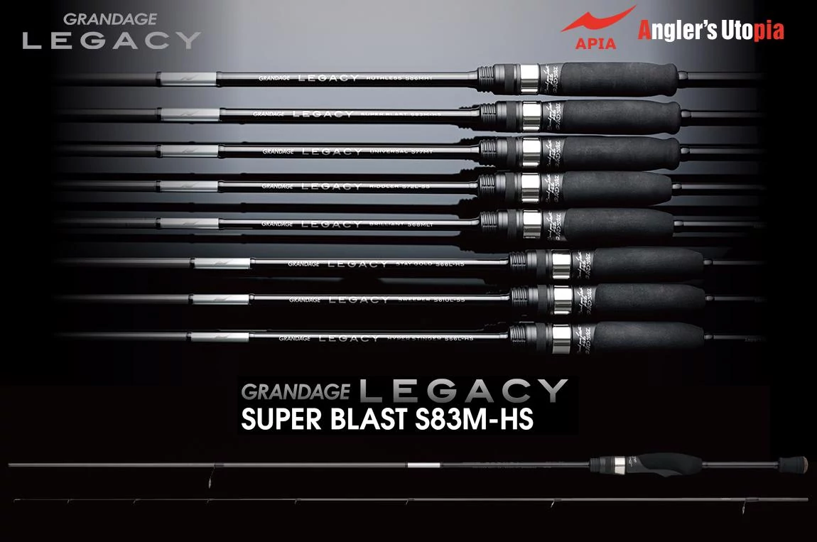 Apia Grandage Legacy SUPER BLAST S83M-HS 2.51 2-15gr pergető bot