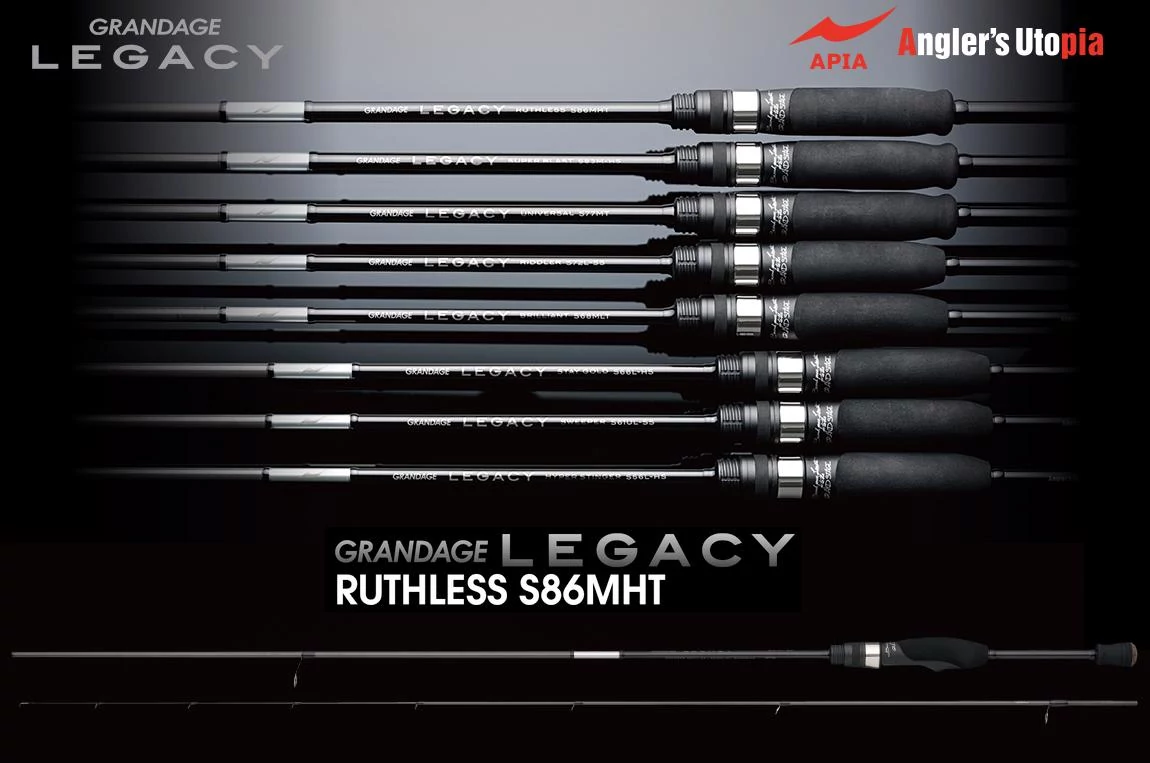 Apia Grandage Legacy RUTHLESS S86MHT 2.59m 2-18gr pergető bot