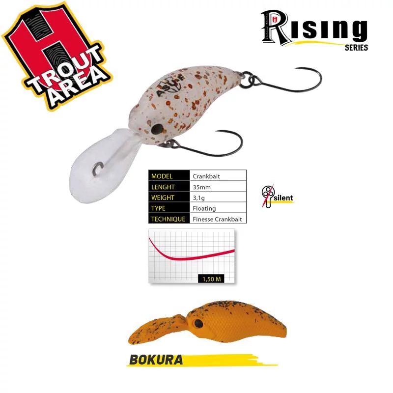 Herakles ASU 35F 3,5cm 3,1gr Bokura wobbler