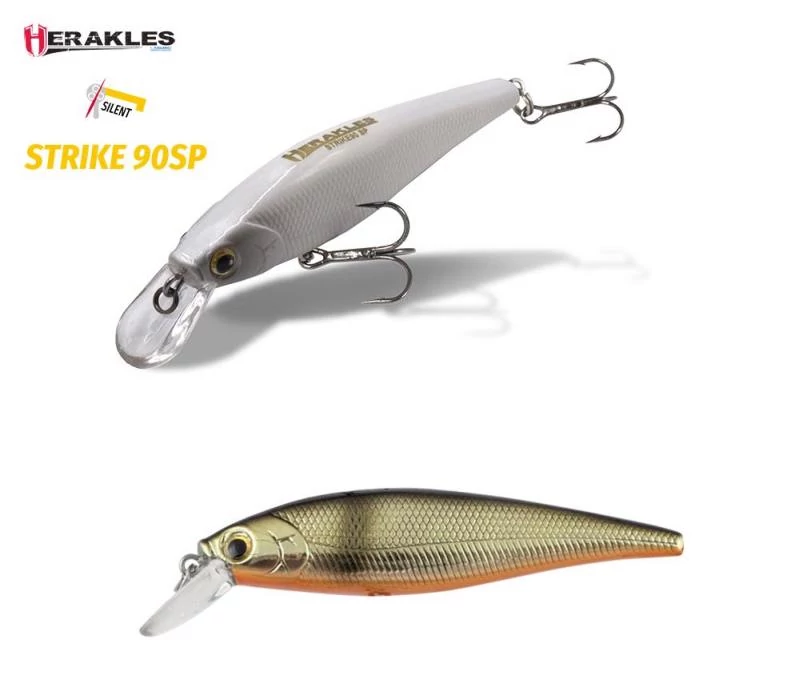 Herakles Strike 90SP 9cm 10gr Smoke Gold wobbler