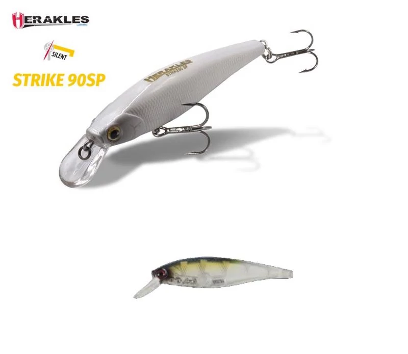 Herakles Strike 90SP 9cm 10gr Alburno Tiger wobbler