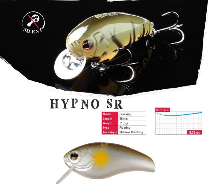 Herakles Hypno-SR F 5,6cm 11,5gr Pearl Ayu wobbler