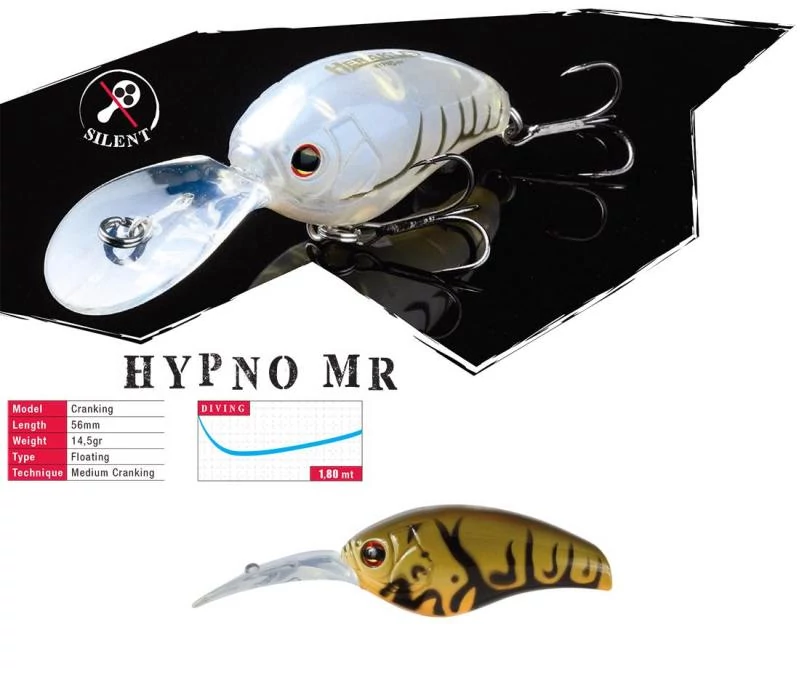 Herakles Hypno-MR F 5,6cm 14,5gr Brown Craw wobbler