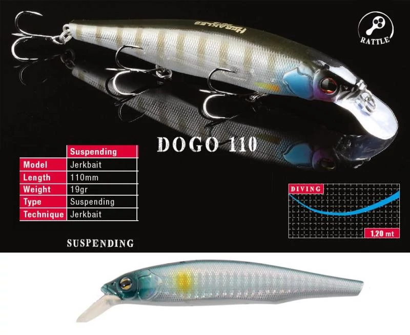 Herakles Dogo 110SP 11cm 19gr Acciuga wobbler