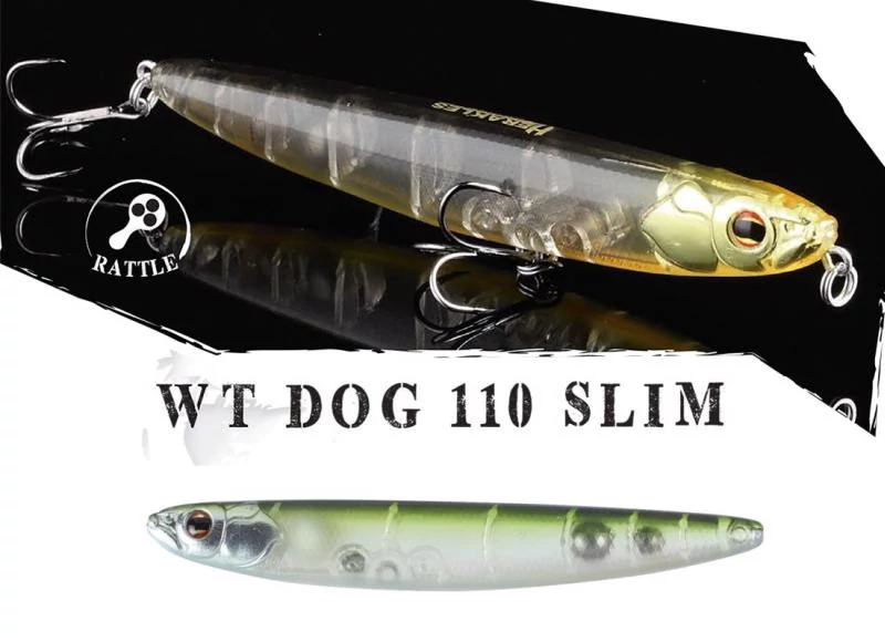Herakles WT-Dog 110 Slim 11cm 13,5gr Flash Ayu wobbler