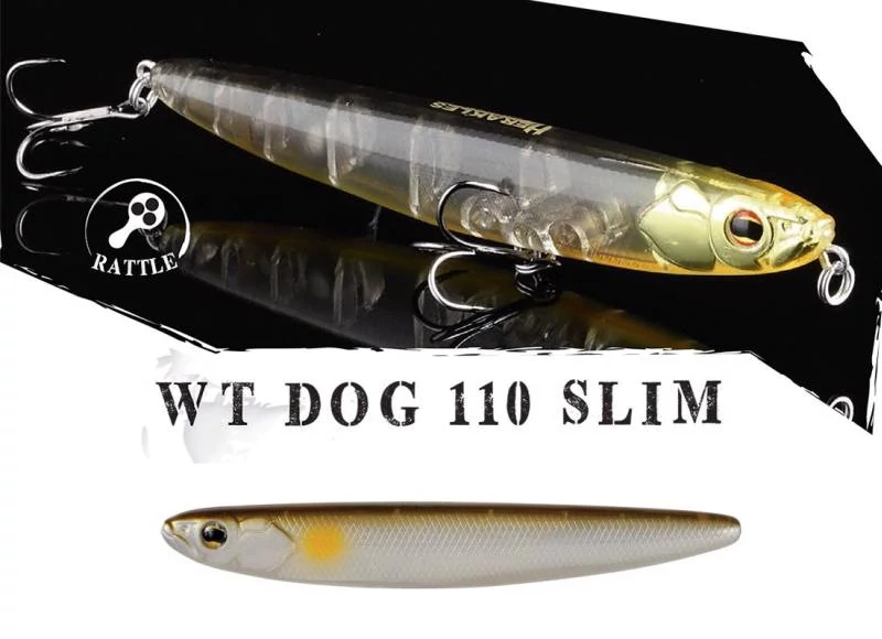 Herakles WT-Dog 110 Slim 11cm 13,5gr Pearl Ayu wobbler