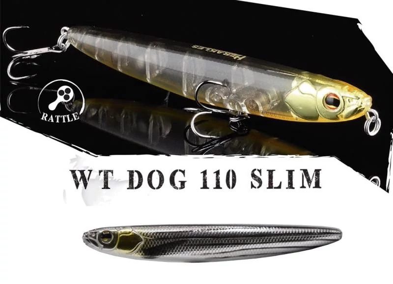 Herakles WT-Dog 110 Slim 11cm 13,5gr Live Mullet wobbler
