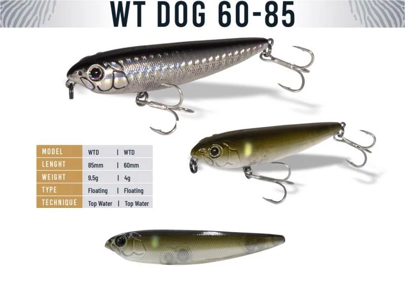 Herakles WT-Dog 60 6cm 4gr Japan Ayu wobbler