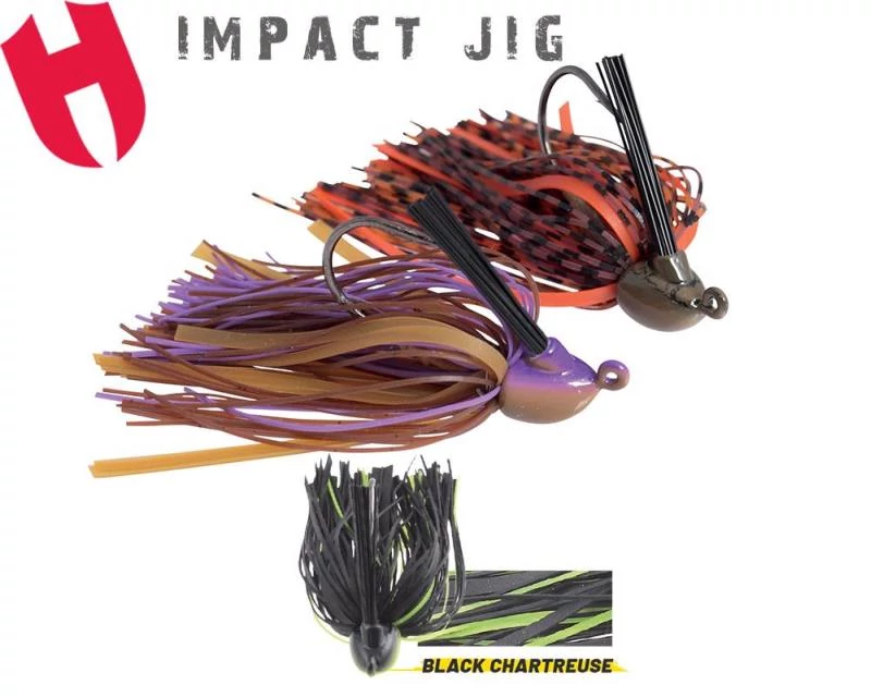 Herakles Jig Impact 1/4oz 7gr Black/Chartreuse műcsali