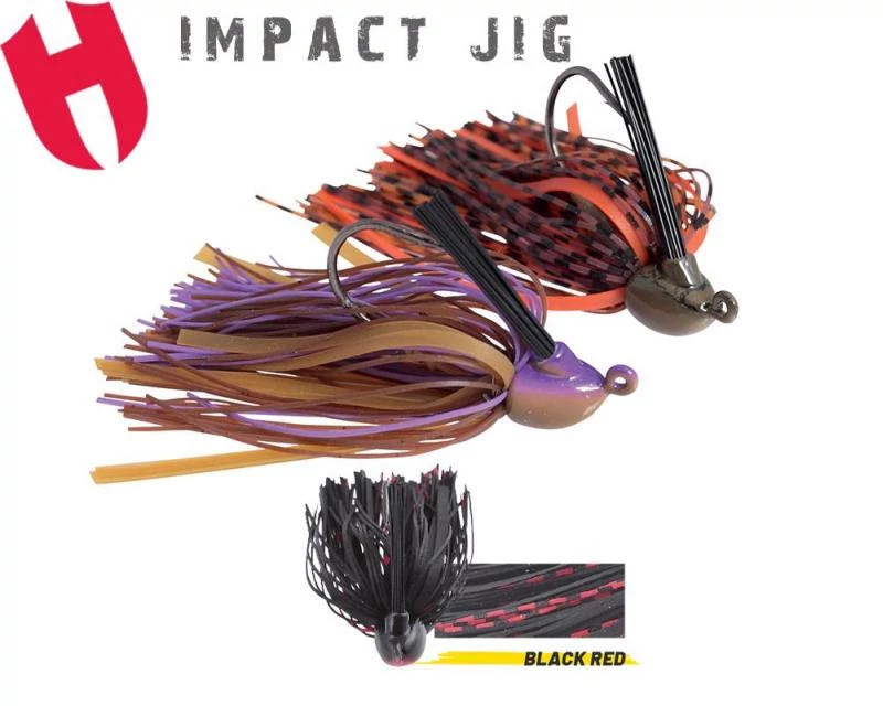 Herakles Jig Impact 5/8oz 17,5gr Black/Red műcsali