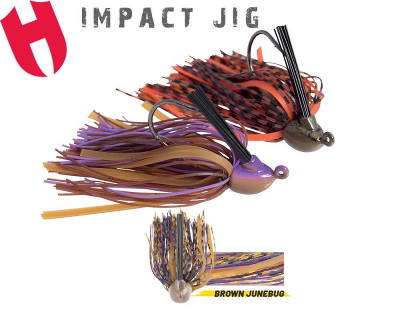 Herakles Jig Impact 3/8oz 10,5gr Brown/Junebug műcsali