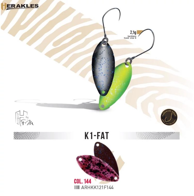 Herakles Area Spoon K1 Fat 2,1gr Color 144 kanál villantó