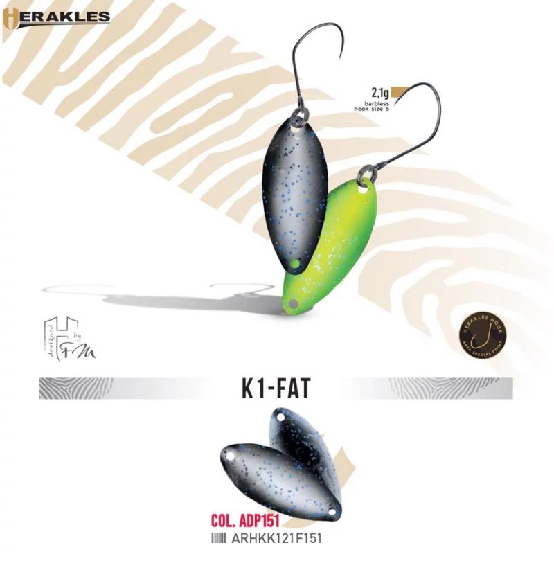 Herakles Area Spoon K1 Fat 2,1gr Color ADP151 kanál villantó