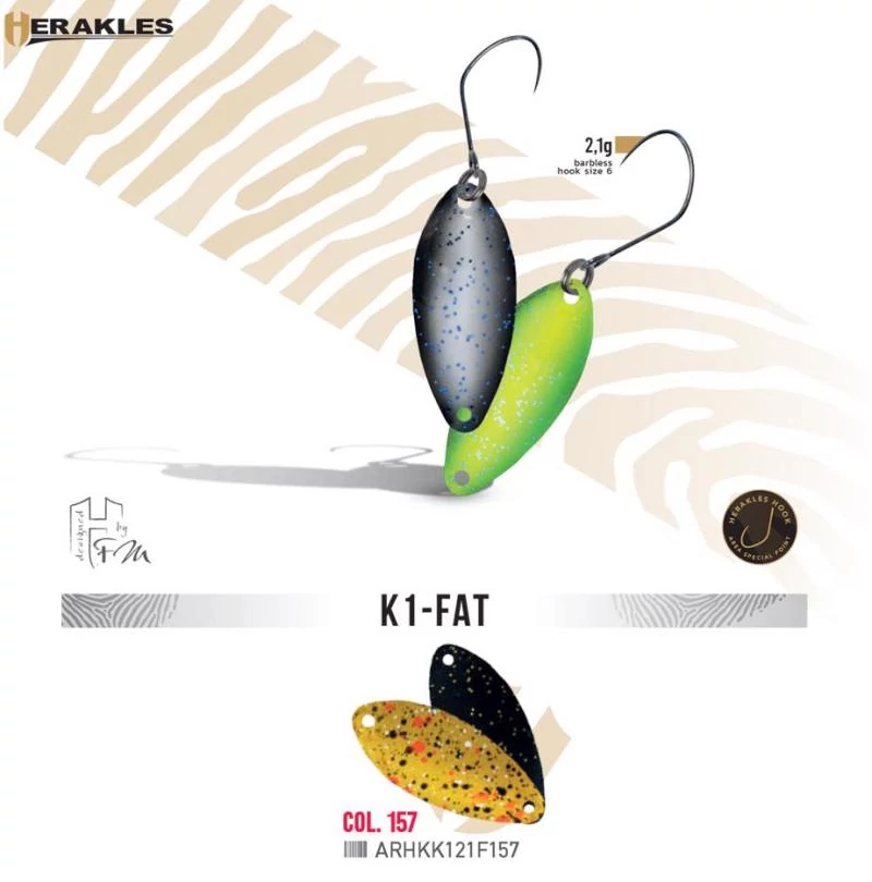 Herakles Area Spoon K1 Fat 2,1gr Color 157 kanál villantó