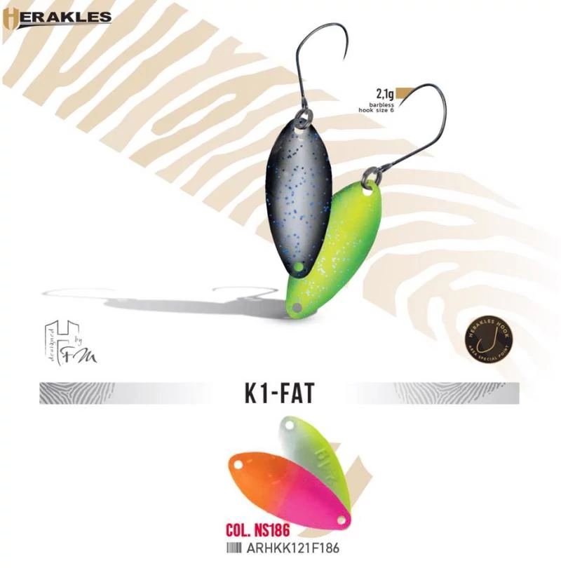 Herakles Area Spoon K1 Fat 2,1gr Color NS186 kanál villantó