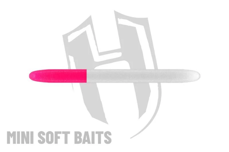 Herakles RDB Worm 60mm CRAB White Pink lágy műcsali 14 db/csg