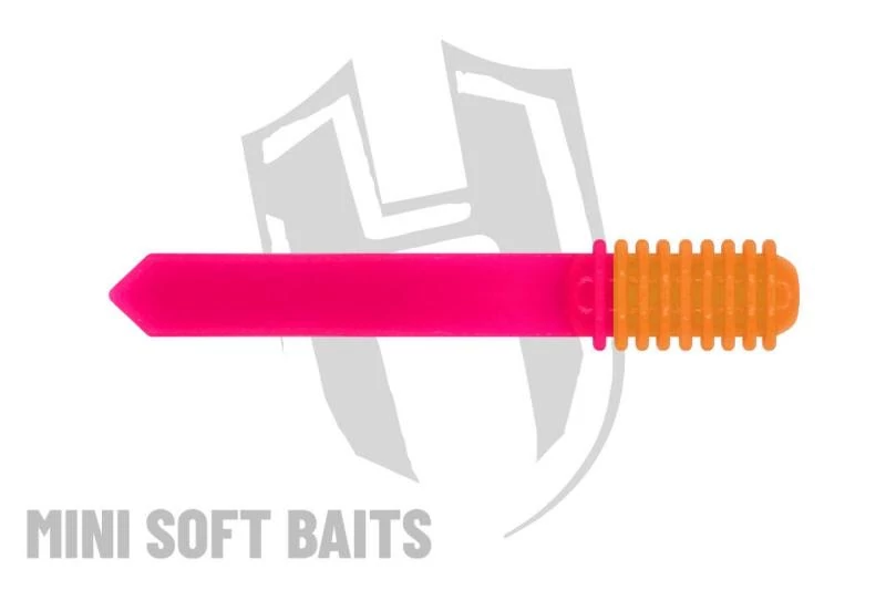 Herakles Tad 75mm CRAB Orange Pink lágy műcsali 10 db/csg