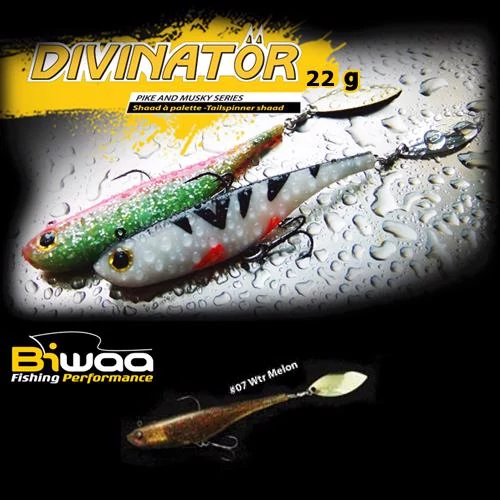 Biwaa Divinator Junior 14cm 22g 07 Watermelon Red spinnertail