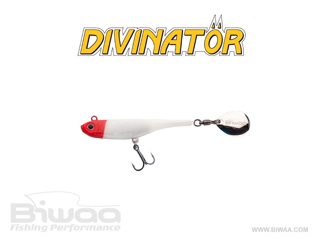 Biwaa Divinator Mini 9,5cm 9g 15 Red Head spinnertail