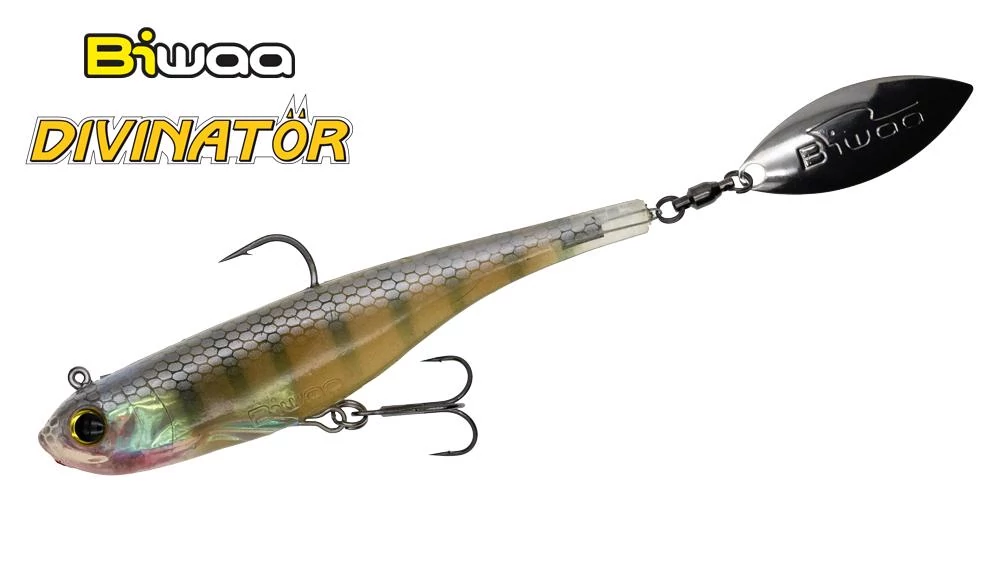 Biwaa Divinator Medium 18cm 35g 74 Ghost Gill spinnertail