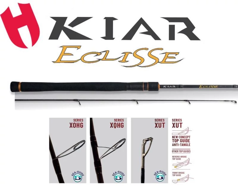 Herakles Kiar Eclisse HKEC2-800H 8' 245cm 15-50gr Heavy pergető horgászbot