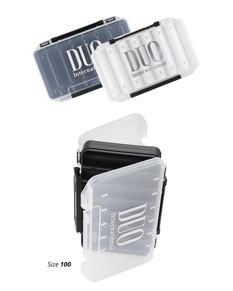 Duo Reverse Lure Case 100 19,3x10x3cm White/Silver Logo doboz
