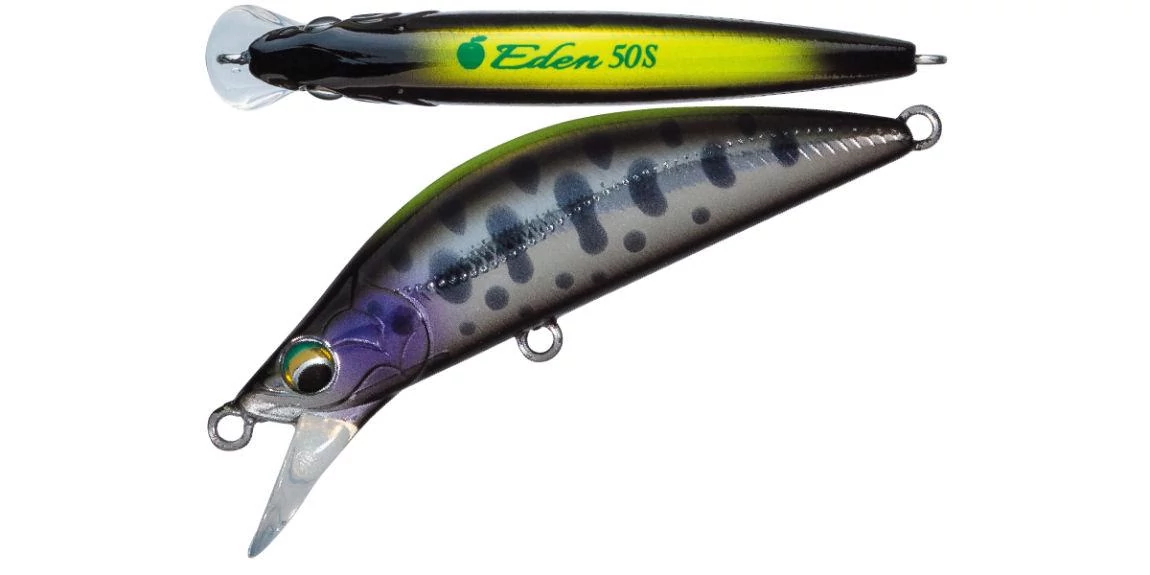 Major Craft Finetail Eden 50H 5cm 5.5gr #016 CM Monochrome Yamame wobbler