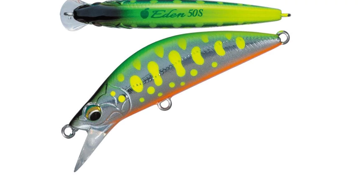 Major Craft Finetail Eden 50H 5cm 5.5gr #017 Lime Chart Yamame wobbler