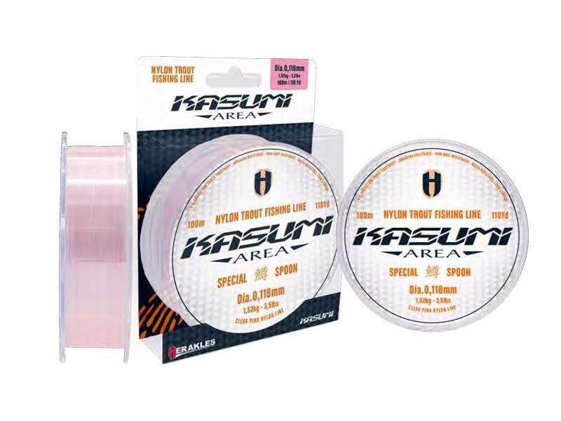 Herakles Kasumi Clear Pink 100m 0,118mm 1,52kg monofil zsinór