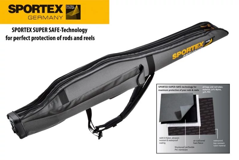 Sportex II 2 rekeszes 125cm merevfalú botzsák