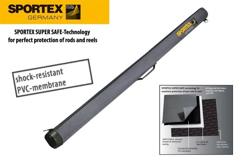 Sportex VI 150cm keménytokos cső bottartó