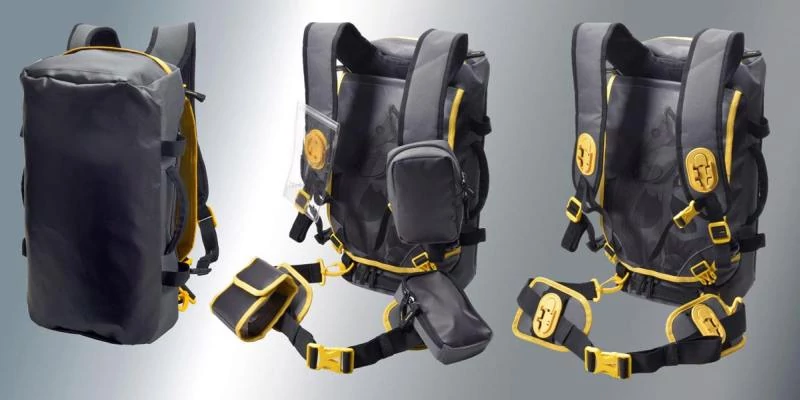 Sportex Duffelbag Medium 43*26*14cm hátizsák 5 kiegészítővel