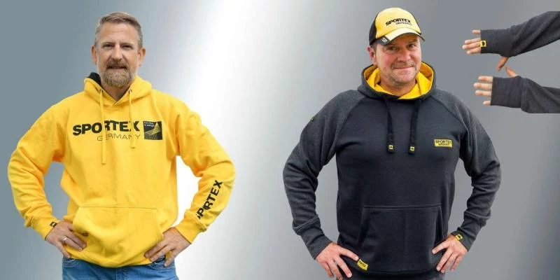 Sportex Hoody antracit/szürke XL pulóver