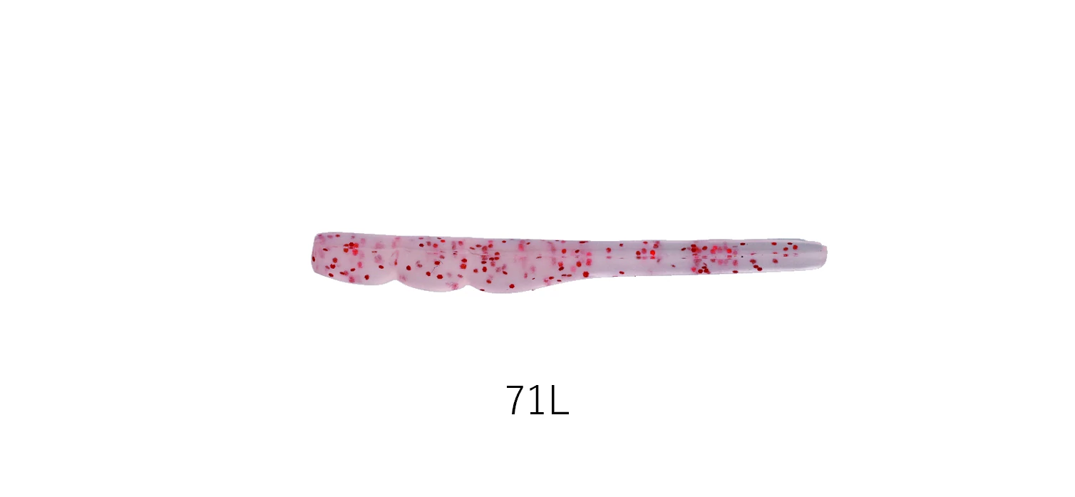 Yarie Ajibaku Worm 690 4,5cm 71L Sirasu Glow plasztik csali