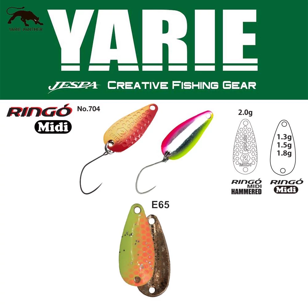 Yarie 704 Ringo Midi 1,8gr E65 Second Lemon kanál villantó