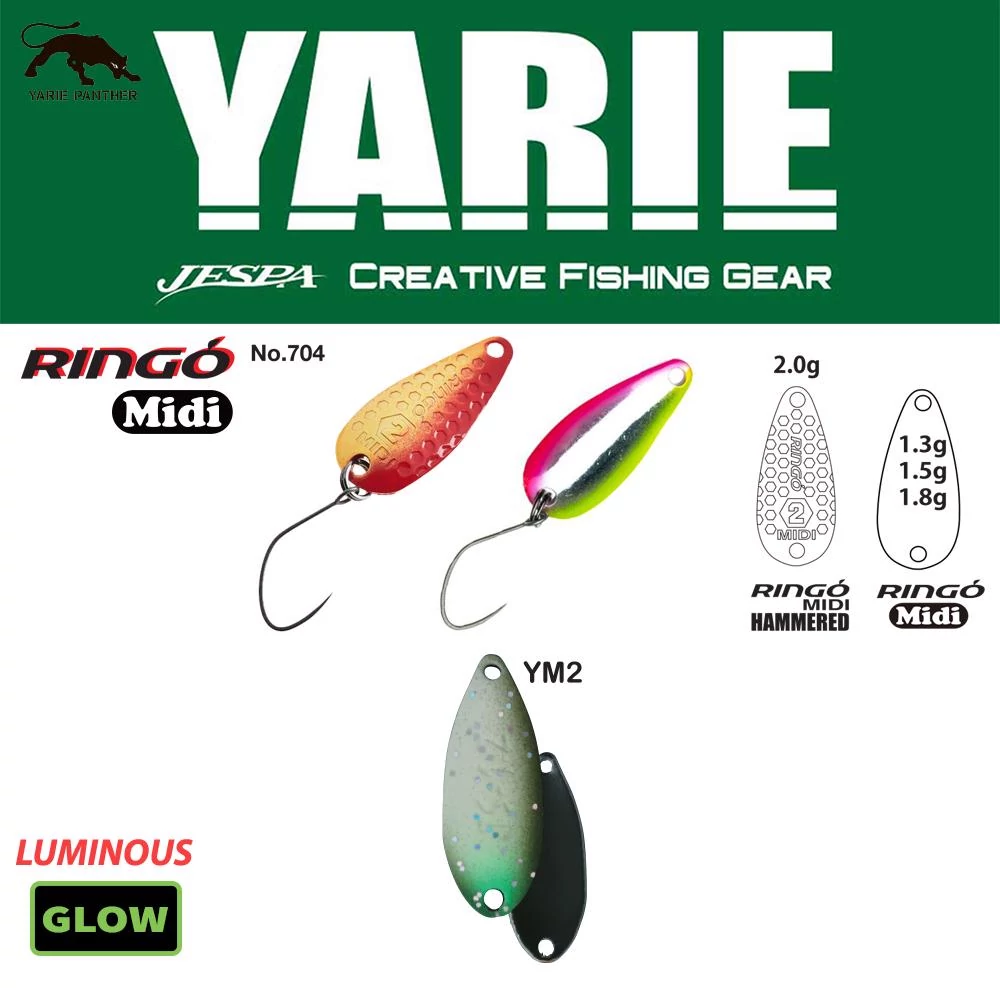 Yarie 704 Ringo Midi 1,8gr YM2 Fruit Melon kanál villantó