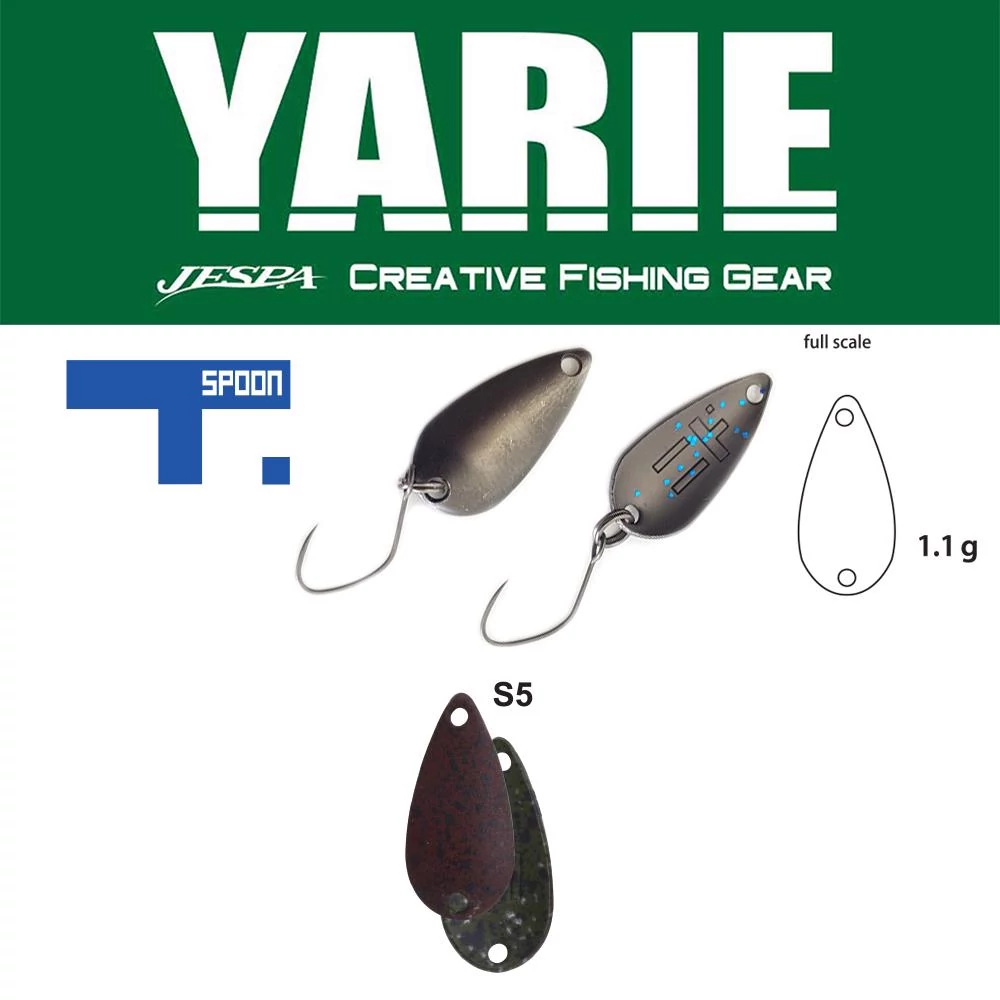 Yarie 706 T-Spoon 1,1gr S5 Keime Light Pellet kanál villantó