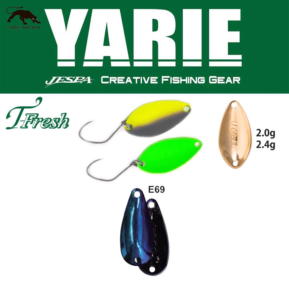 Yarie 708T T-Fresh 2,0gr E69 Fire Blue kanál villantó