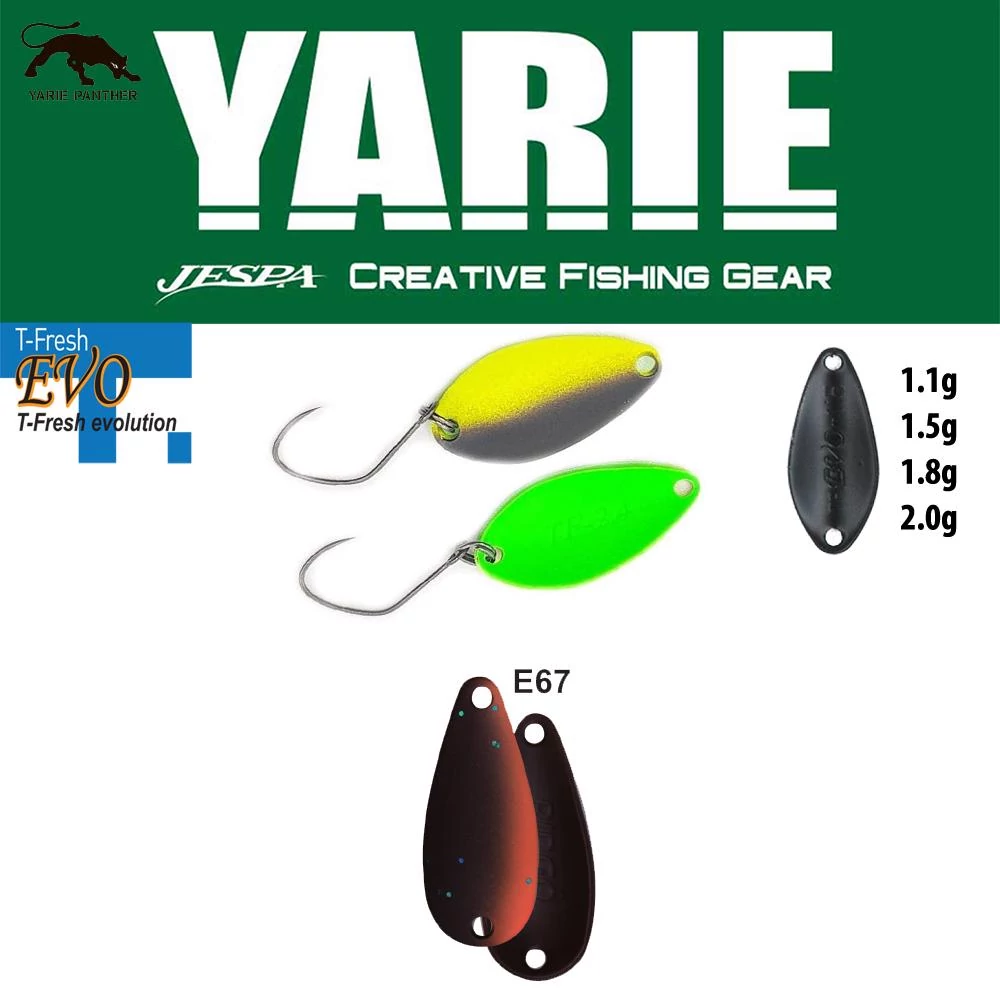 Yarie 710T T-Fresh Evo 1,5gr E67 Winner Brown kanál villantó