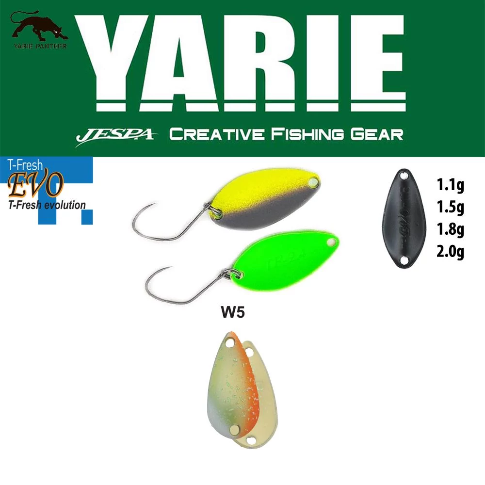 Yarie 710T T-Fresh Evo 1,5gr W5 Melon Short kanál villantó