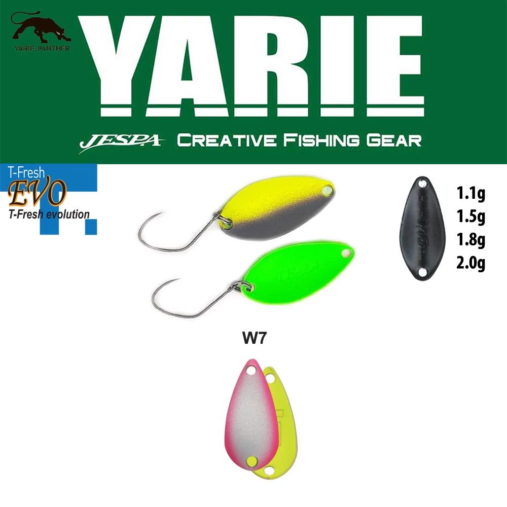 Yarie 710T T-Fresh Evo 1,5gr W7 WPN-N kanál villantó