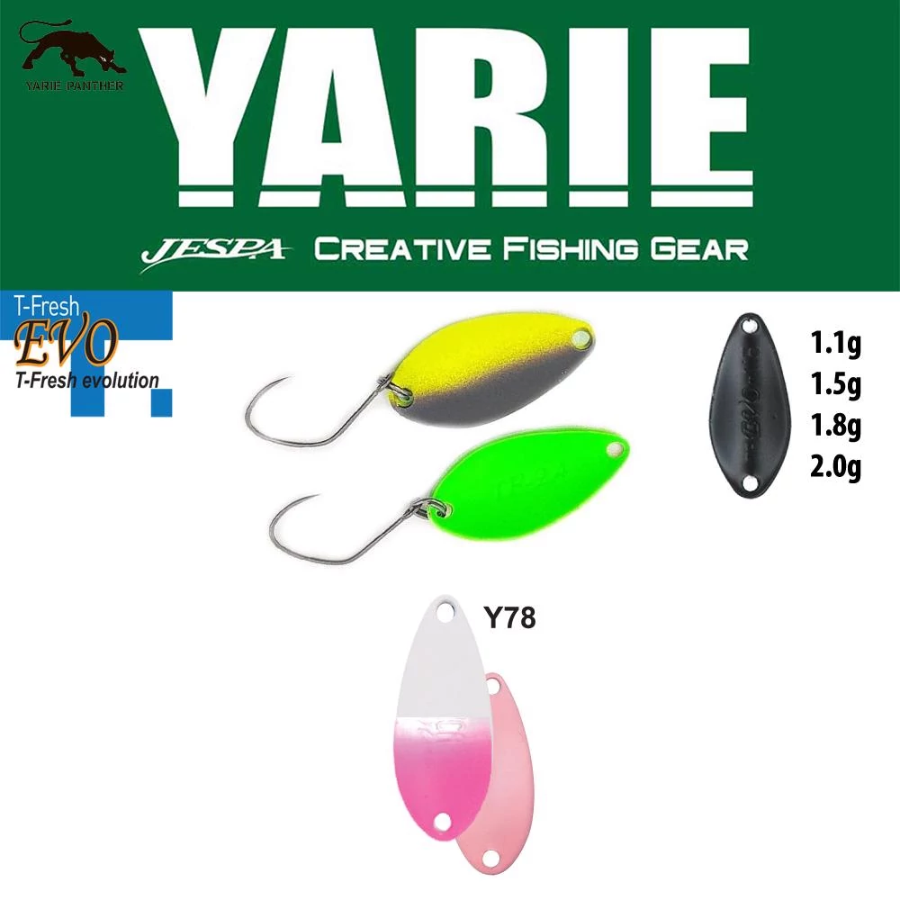 Yarie 710T T-Fresh Evo 1,5gr Y78 Shiropino kanál villantó