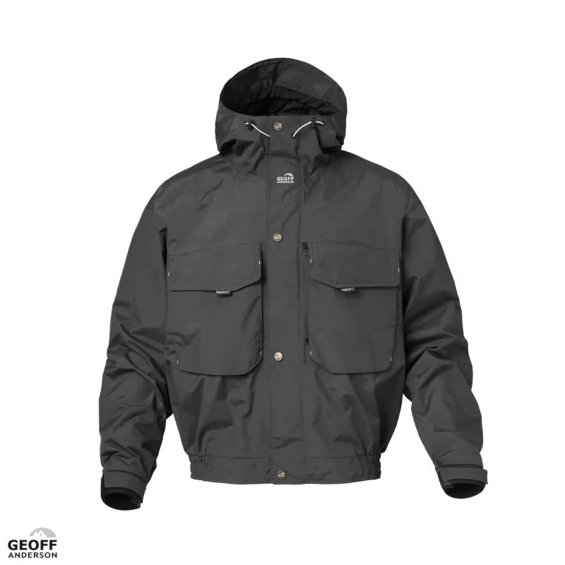 Geoff Anderson Raptor6 Black Edition Short Waterproof Jacket XL dzseki