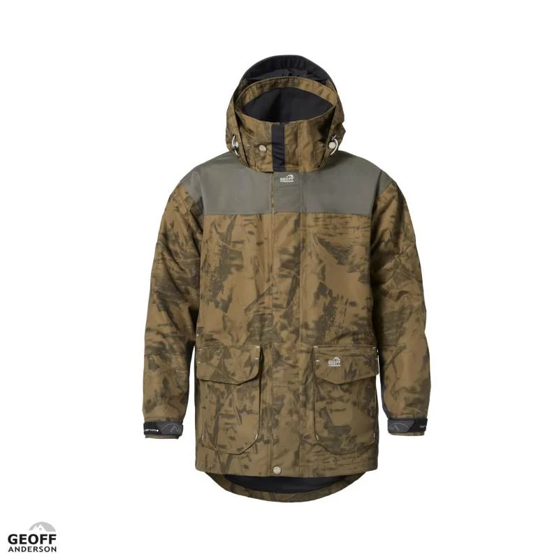 Geoff Anderson Dozer Rough Leaf Long Waterproof Jacket XXXL dzseki